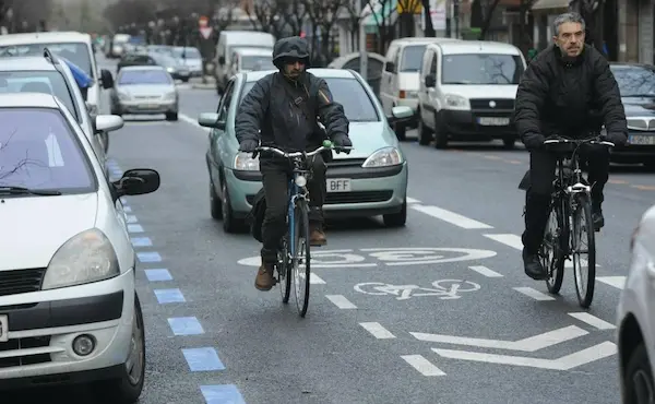 Comportamiento responsable de peatones y ciclistas