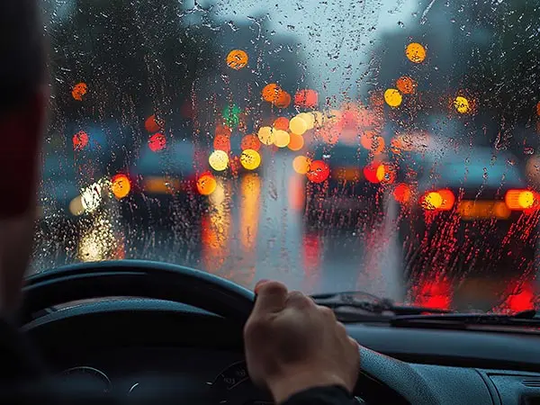 Conducir bajo condiciones climáticas seguras