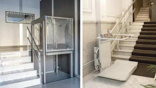 Tipos de salvaescaleras disponibles en el mercado