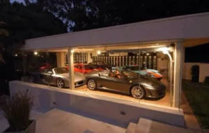 garaje moderno, riders, medidas de garaje 