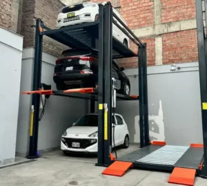 Estacionamiento en torre automatizada