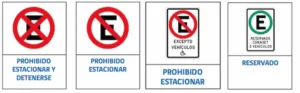 Tipos de señales de estacionamiento en 2026