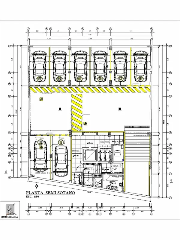 10. Plano de estacionamiento automatizado