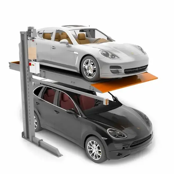 duplicador de estacionamiento de dos postes de 2700 kg