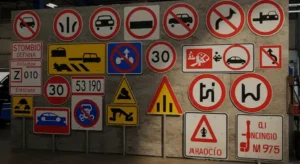 Las 30 señales de tránsito y sus nombres