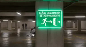 Salidas de emergencia en parking: normas, señalización y accesibilidad
