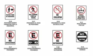 Señales de tránsito más importantes en Perú