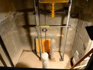 Para qué sirve el foso de un ascensor